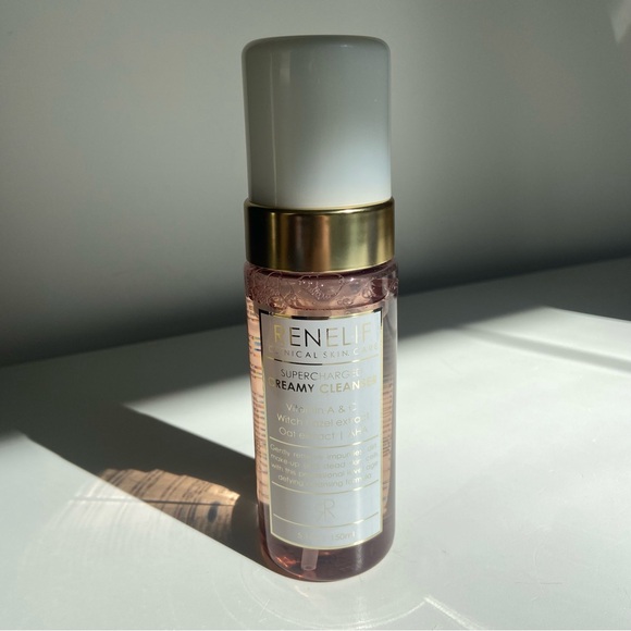 Renelif Supercharged Creamy Cleanser Vitamin A & C Witch Hazel Oat 5.1 oz/150ml